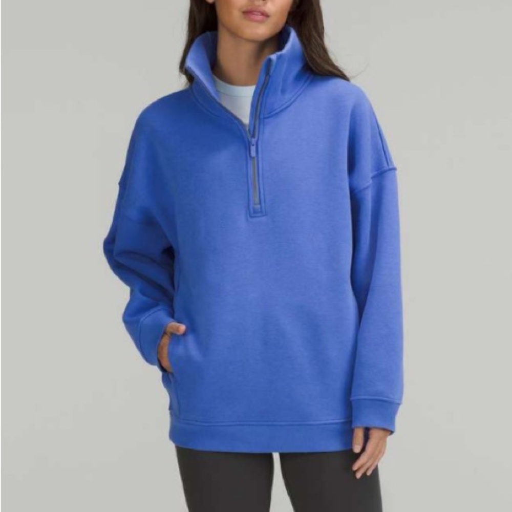 Lululemon Thick Fleece Half-Zip
Wild Indigo Size XS/S